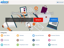 Tablet Screenshot of northernireland.adeex.co.uk