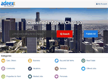 Tablet Screenshot of chicago.adeex.us