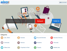 Tablet Screenshot of cardiff.adeex.co.uk