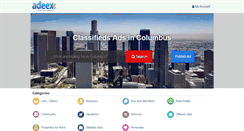 Desktop Screenshot of columbus.adeex.us