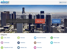 Tablet Screenshot of columbus.adeex.us