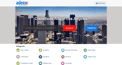 Desktop Screenshot of losangeles.adeex.us