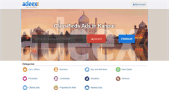Desktop Screenshot of kanpur.adeex.in
