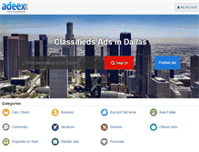 Tablet Screenshot of dallas.adeex.us