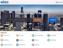 Tablet Screenshot of boston.adeex.us