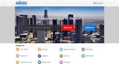 Desktop Screenshot of detroit.adeex.us