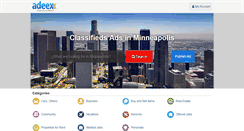 Desktop Screenshot of minneapolis.adeex.us